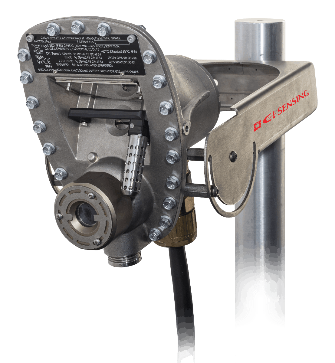 MetCam: Continuous Optical Gas Imaging Systems